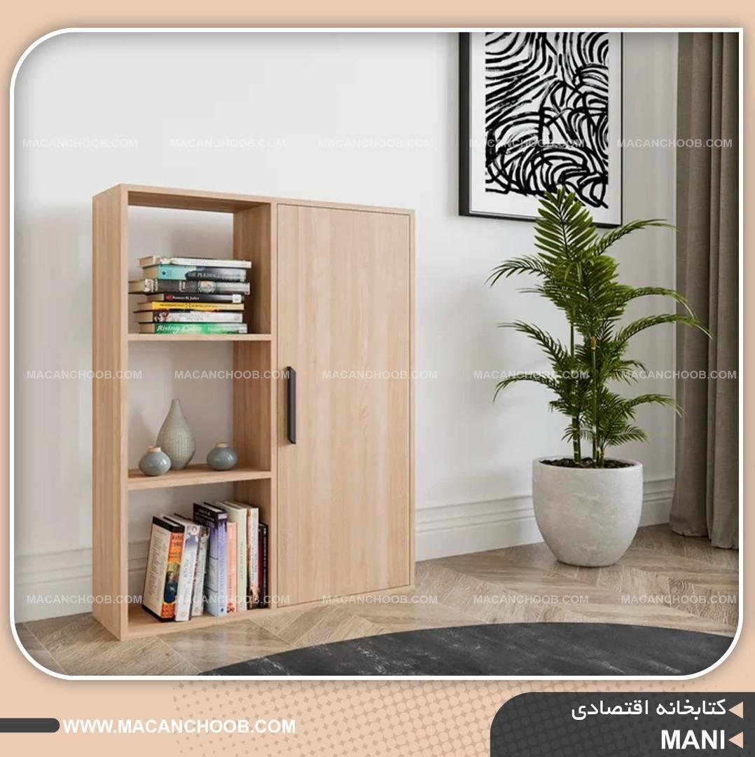 استند کتاب و کمد کتاب قفسه دار مدل MANI