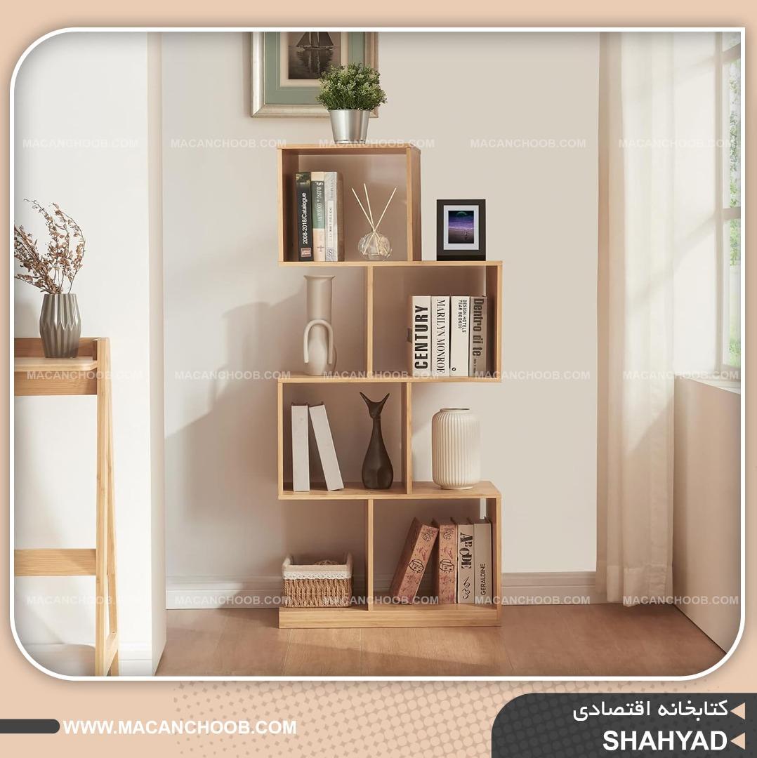 استند بوک مدرن نامتقارن مدل SHAHYAD